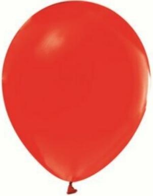 12 İNÇ AÇIK KIRMIZI PASTEL BALON 100 LÜ balon