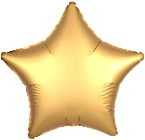 18 İNC YILDIZ GOLD RENK FOLYO BALON balon